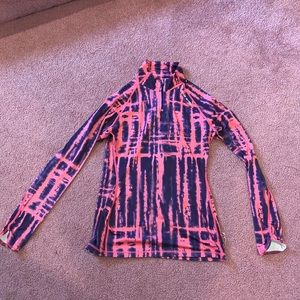 Under Armour Tie Dye Mock Neck